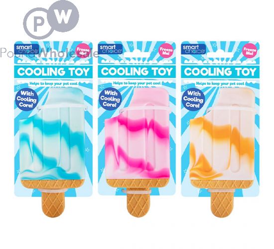 Wholesale Smart Choice Summer Cooling Ice Lolly Dog Toy Assorted Colours Pound Wholesale