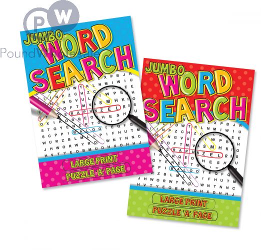 Super Jumbo Word Search Book