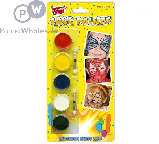 5 FACE PAINTS