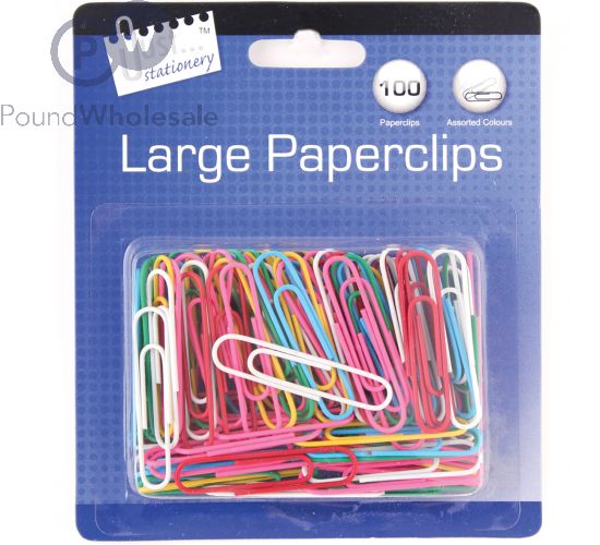 100 Jumbo Paper Clips