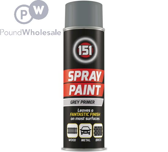 Wholesale 151 Grey Primer Spray Paint 200ml Pound Wholesale