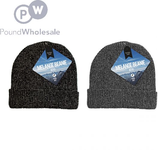 Wholesale Farley Mill Men s Melange Beanie Hat Assorted Pound Wholesale