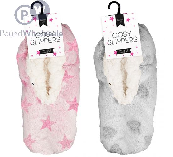 Ladies cosy hotsell slippers
