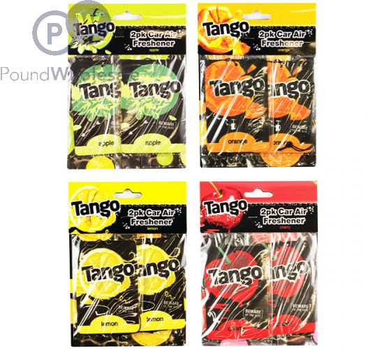 Wholesale Tango Card Car Air Freshener 2 Pack Cdu Assorted