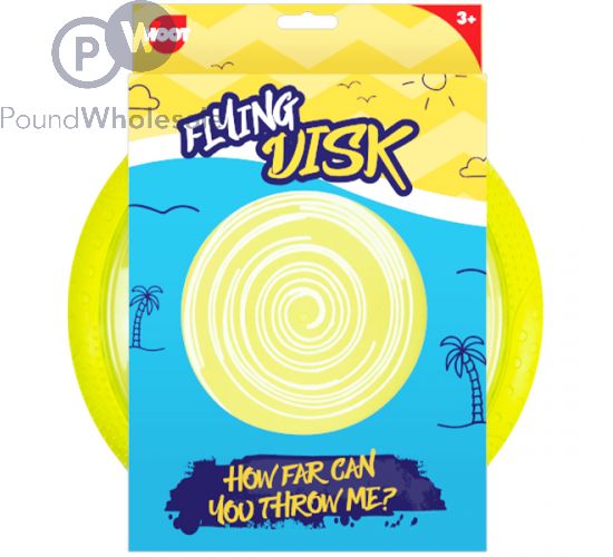 Wholesale Hoot Plastic Flying Disc Assorted Colours | Pound Wholesale
