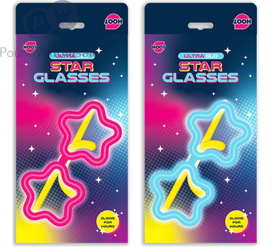 Plastic star glasses deals
