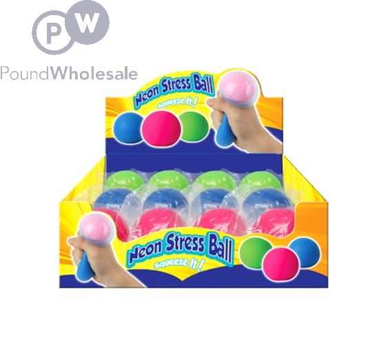 Wholesale Neon Stress Ball 7cm | Pound 