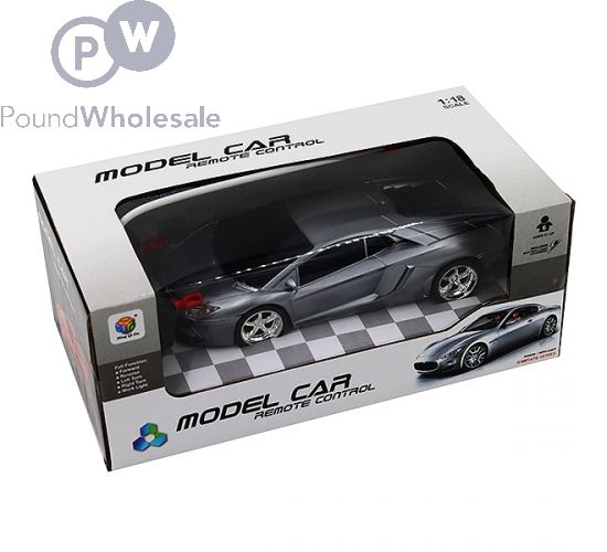 REMOTE CONTROL CAR WITH LIGHTS 1:18 SCALE