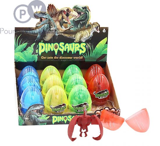 DINOSAUR EGGS FOLDABLE 4 ASSORTED CDU