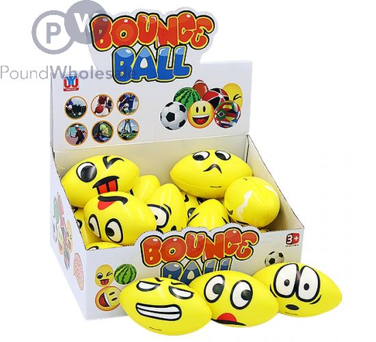 EMOTION RUGBY SPONGE BALL ASSORTED