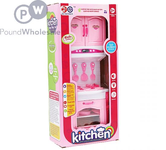 KITCHEN APPLIANCE PLAY SET WITH LIGHT & MUSIC BOXED