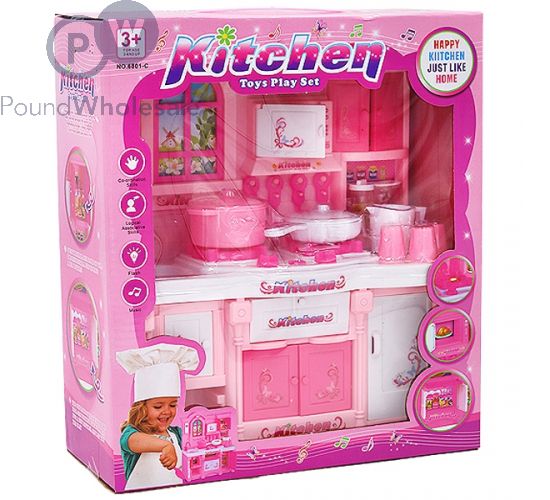 KITCHEN SHOWCASE PLAY SET BOXED 3D