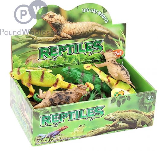 Reptiles Assorted CDU Display Box