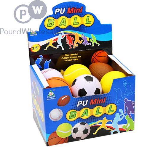 PU Sports Balls Assorted CDU