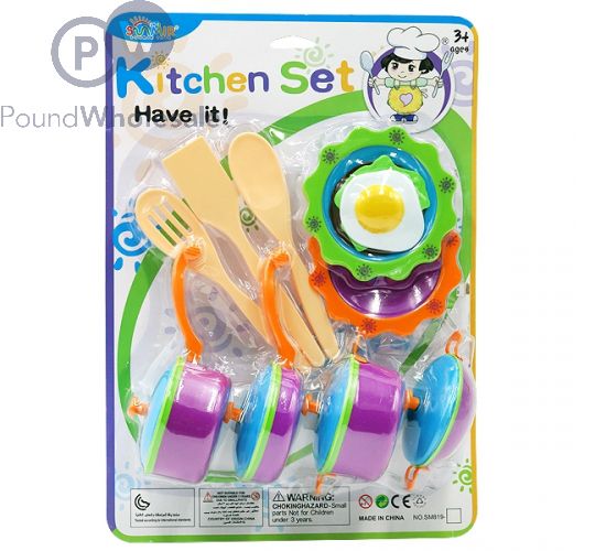 KITCHEN COOKING PLAY SET