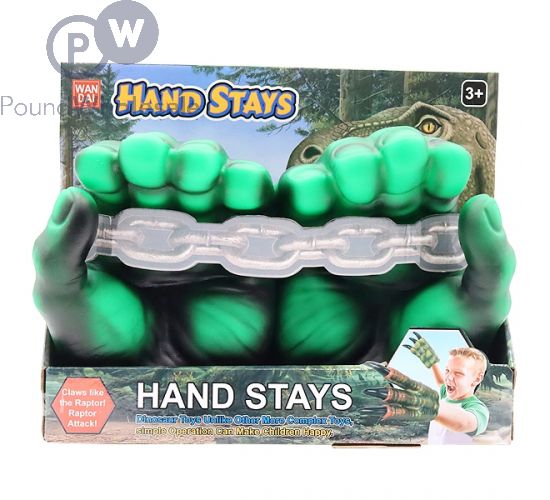 GIANT GREEN MONSTER HANDS BOXED