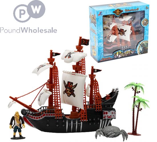 Pirate Play Ship Set