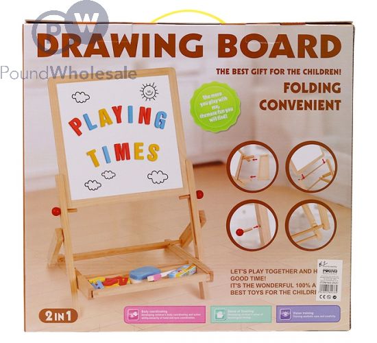 2-IN-1 FOLDING DRAWING BOARD WHITEBOARD