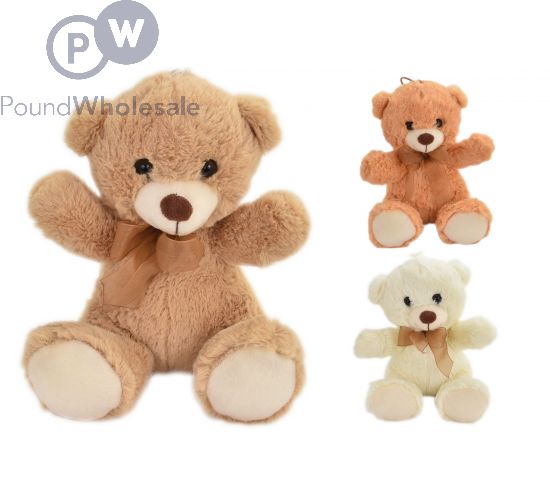 Wholesale Plush Teddy Bear 20cm 3 Assorted Pound Wholesale