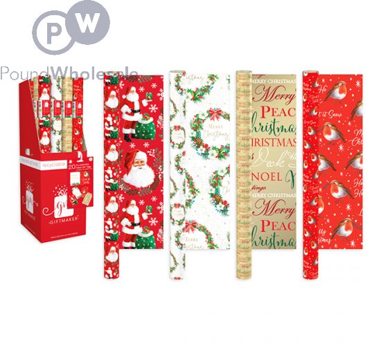 Wholesale christmas wrap clearance