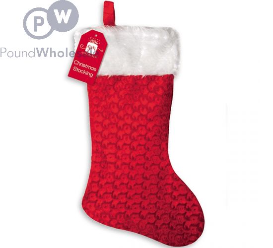 GIFTMAKER DELUXE VELVET CHRISTMAS STOCKING