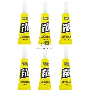 Maxifix Extra Strong Super Glue 2g 6 Pack