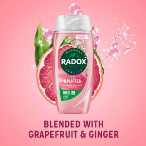 Radox Mineral Therapy Grapefruit & Ginger Feel Uplifted Shower Gel 255ml