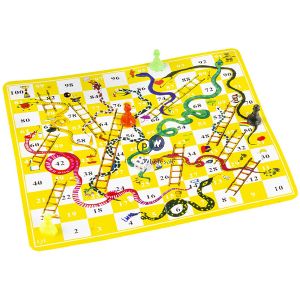 Mini Snakes & Ladders Ludo Board Games Assorted