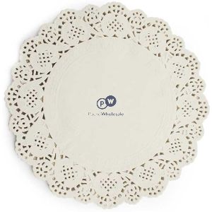  Round Doyleys 21cm 48 Pack