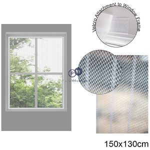Bello Easy Fit Insect Window Screen 150cm X 130cm