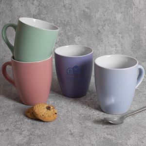 Mad About Mugs Matt Coupe Stoneware Mug 11oz Assorted Colours