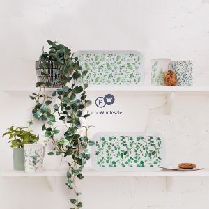 Mad About Mugs New Bone China Straight Eucalyptus Fern Mug 9oz Assorted