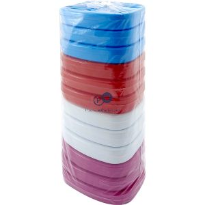Grid Soap Dish Assorted Colours 12pc