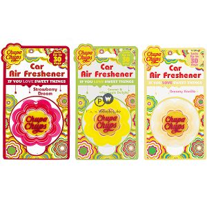 Chupa Chups Car Air Fresheners Cdu Assorted Fragrances