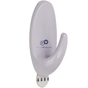 Dekton Gecko Grip White Jumbo Hook With Adhesive Strip