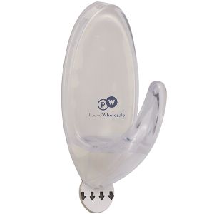 Dekton Gecko Grip Clear Jumbo Hook With Adhesive Strip