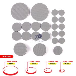 Dekton Gecko Slide Assorted Furniture Pads 50 Pack
