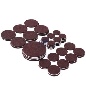 Dekton Gecko Slide Assorted Felt Furniture Pads 56pc
