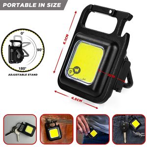 Dekton Rechargeable Keychain Cob Light