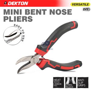 Dekton Steel Mini Bent Nose Pliers