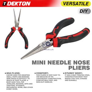 Dekton Steel Mini Needle Nose Pliers