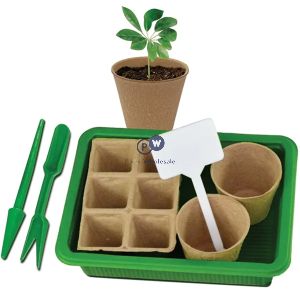 Dekton Biodegradable Seed Starter Kit 17pc