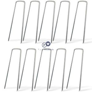 Dekton Galvanised Garden Pegs 10 Pack 40mm X 140mm