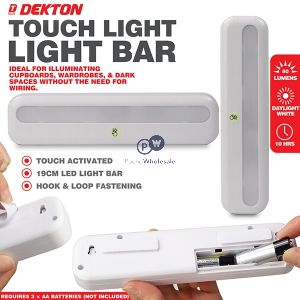 Dekton 80-lumen Daylight Touch Wireless Led Light Bar 19cm