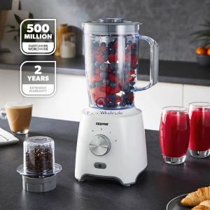 Geepas 600w 3-speed Smoothie Maker Coffee Grinder & Food Blender 1.8l