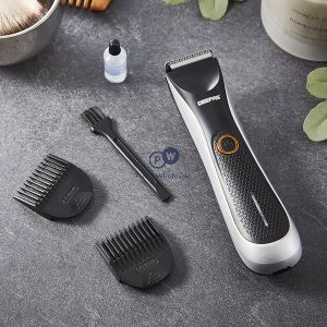 Geepas Pro Shield Waterproof Rechargeable Hair & Beard Trimmer