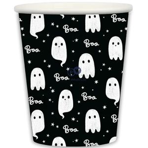 Halloween Disposable Ghost Paper Cups 20 Pack