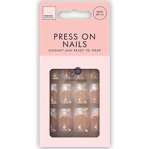 Forever Beautiful Press-on Nails 12 Pack Cdu Assorted Sizes