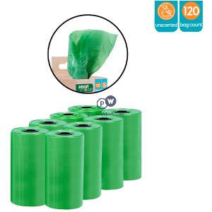 Smart Choice Degradable Dog Poop Bags 8 Pack