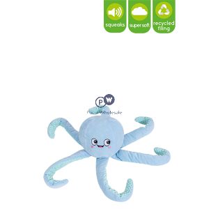 Smart Choice Plush Octopus Dog Toy Assorted Colours